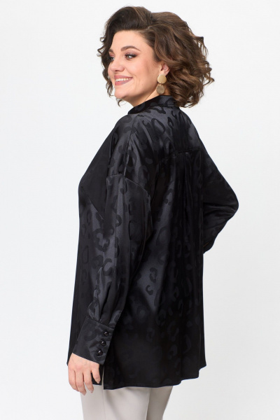 Блуза ANASTASIA MAK 1143 черный - фото 3