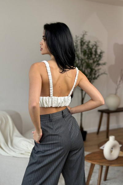 Топ THE.WOMAN 0171 бел - фото 3