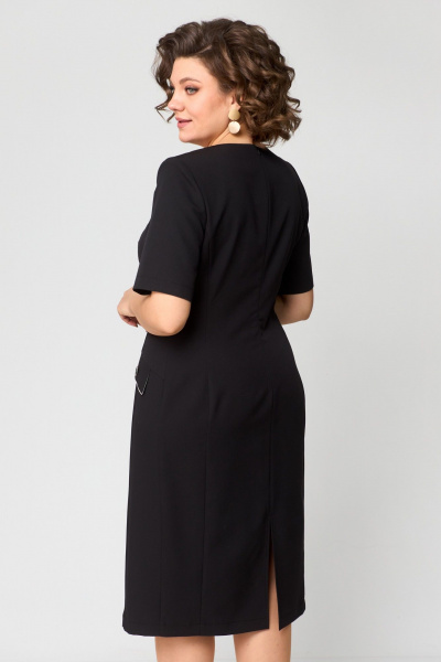 Платье ANASTASIA MAK 1164 черный - фото 8