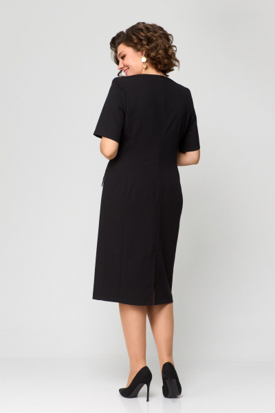 Платье ANASTASIA MAK 1164 черный - фото 3