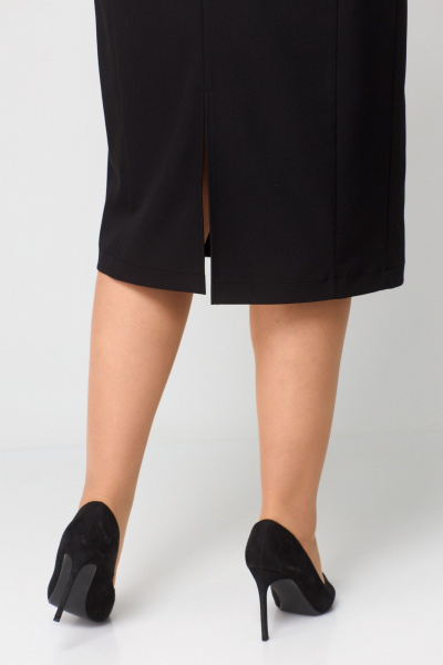 Платье ANASTASIA MAK 1164 черный - фото 12