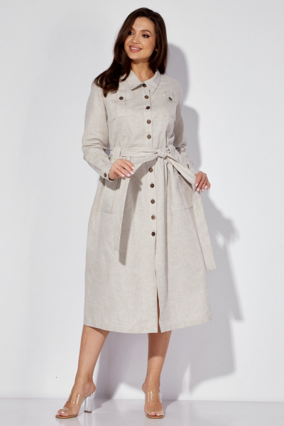 Платье Celentano lite 5019.1 натуральный - фото 9