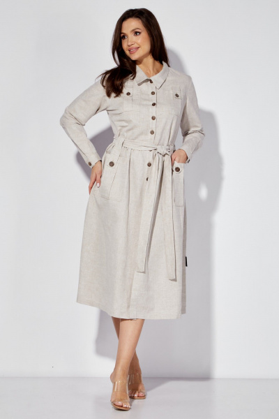 Платье Celentano lite 5019.1 натуральный - фото 4