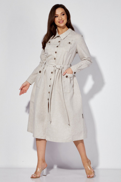 Платье Celentano lite 5019.1 натуральный - фото 1