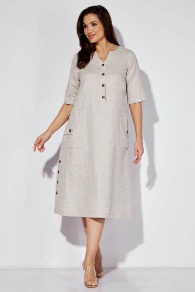 Платье Celentano lite 5026.2 натуральный - фото 11