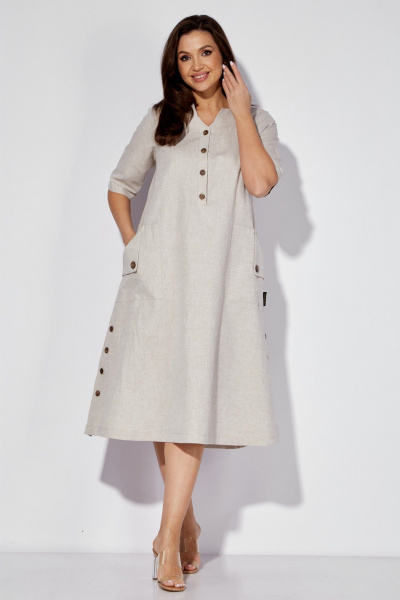 Платье Celentano lite 5026.2 натуральный - фото 5