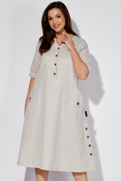 Платье Celentano lite 5026.2 натуральный - фото 4