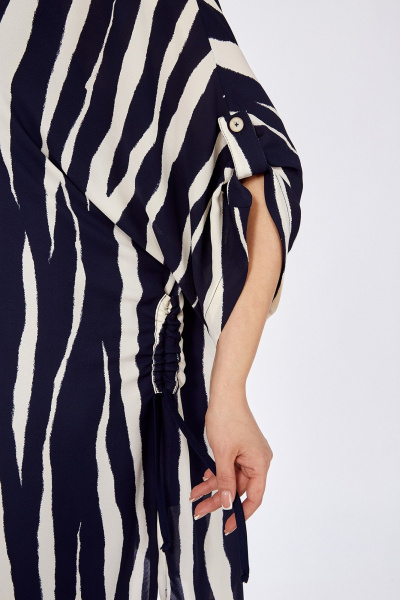 Летний 3-метровый комплект: брюки, топ и шазюбль из шифона Jurimex 3091 - фото 8