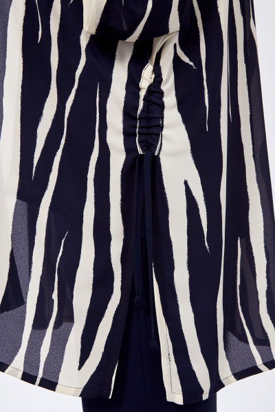 Летний 3-метровый комплект: брюки, топ и шазюбль из шифона Jurimex 3091 - фото 7