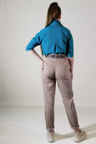 Брюки Arisha 9037 мокко - фото 7