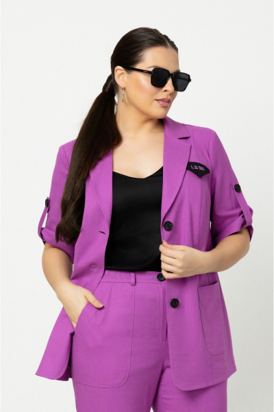 Брюки, жакет Lissana 4875 орхидея - фото 7