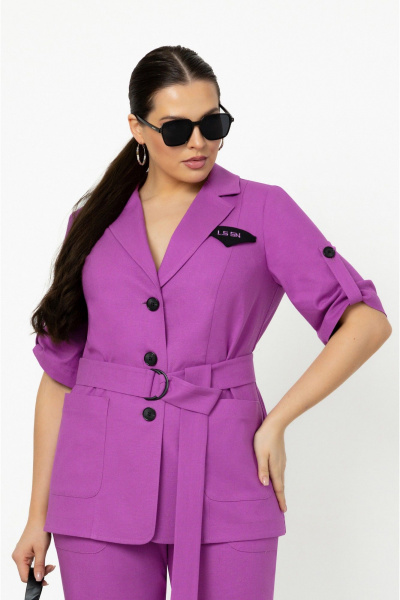 Брюки, жакет Lissana 4875 орхидея - фото 3