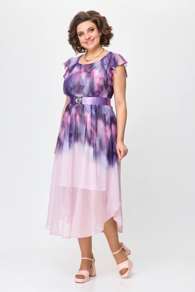 Платье Solomeya Lux 958 лиловый - фото 7