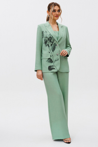 Брюки, жакет, топ Gizart 5204 м - фото 16