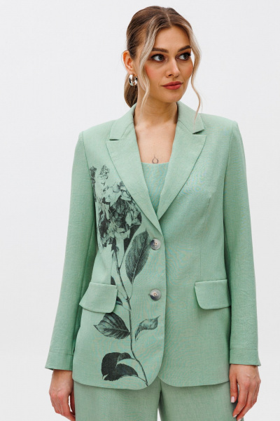 Брюки, жакет, топ Gizart 5204 м - фото 7