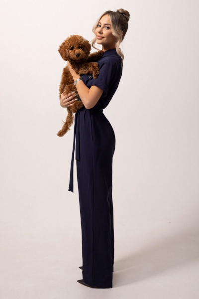 Комбинезон Golden Valley 1111 темно-синий - фото 2