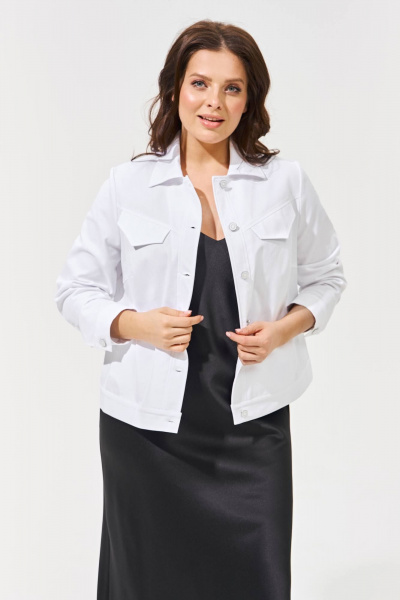 Куртка IVA 1565 белый - фото 7