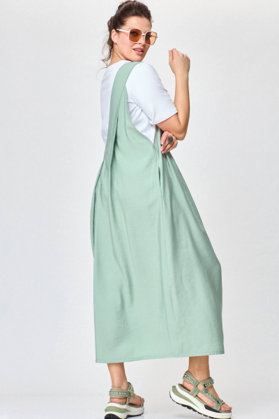 Сарафан SOVA 11190 алоэ - фото 9