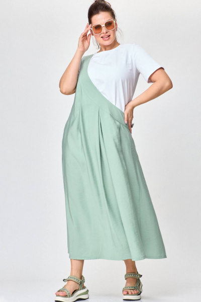 Сарафан SOVA 11190 алоэ - фото 7