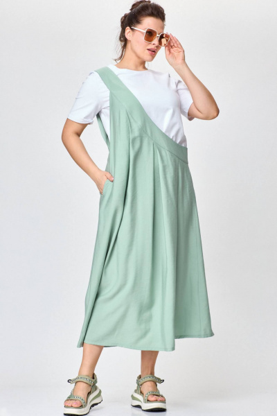 Сарафан SOVA 11190 алоэ - фото 6