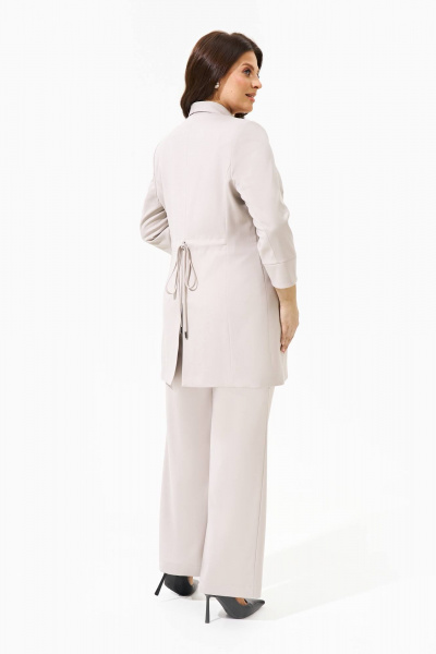 Брюки, жакет IVA 1457 бежевый - фото 8