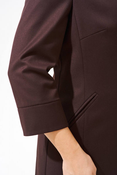 Брюки, жакет IVA 1457 шоколадный - фото 4
