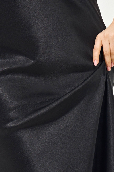 Платье IVA 1587 черный - фото 4