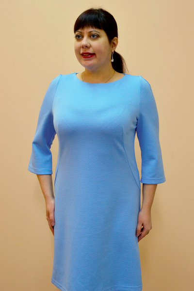 Платье на каждый день из ткани без указанных характеристик OLANTIZ 63684 - фото 1