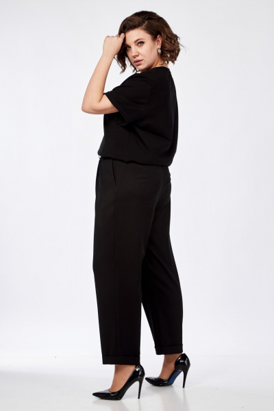 Демисезонные брюки зауженные с высокой посадкой AVA fashion М-031 - фото 6