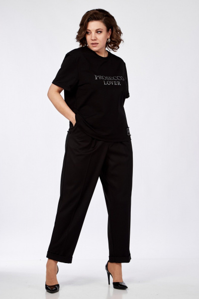 Демисезонные брюки зауженные с высокой посадкой AVA fashion М-031 - фото 3