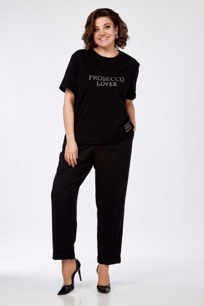 Демисезонные брюки зауженные с высокой посадкой AVA fashion М-031 - фото 2