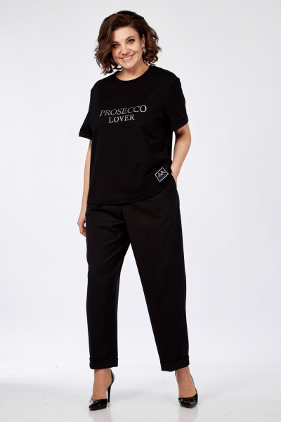 Демисезонные брюки зауженные с высокой посадкой AVA fashion М-031 - фото 1