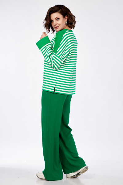 Демисезонный женский лонгслив из плотного трикотажа AVA fashion М-035 - фото 6