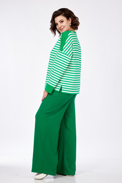 Демисезонный женский лонгслив из плотного трикотажа AVA fashion М-035 - фото 4