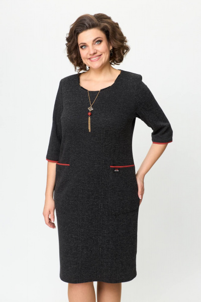 Платье Solomeya Lux 945 графит - фото 3