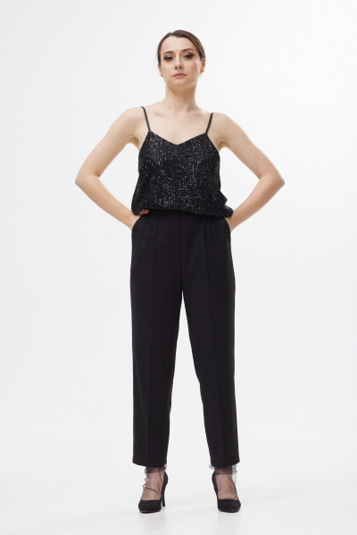 Брюки Colibri А325 черный - фото 8