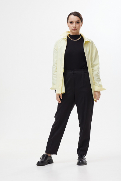 Брюки Colibri А325 черный - фото 4