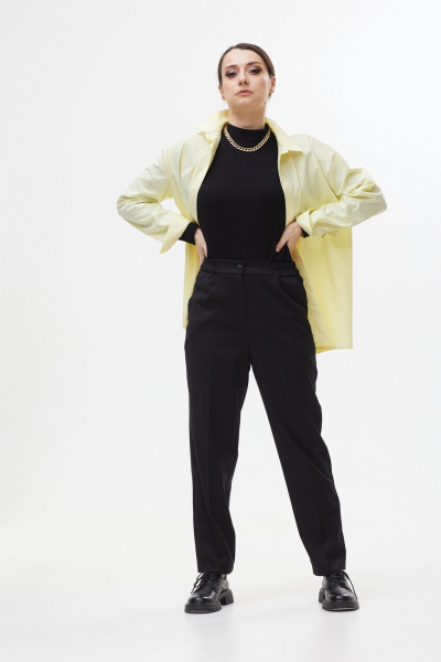 Брюки Colibri А325 черный - фото 3