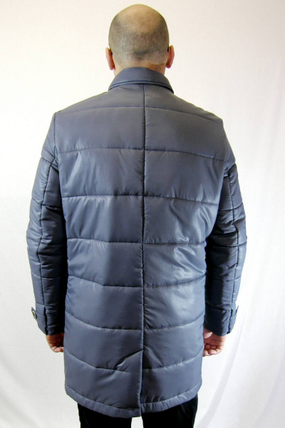 Полупальто мужское демисезонное с капюком и карманами DOMINION 1967D 2С27 176 - фото 2