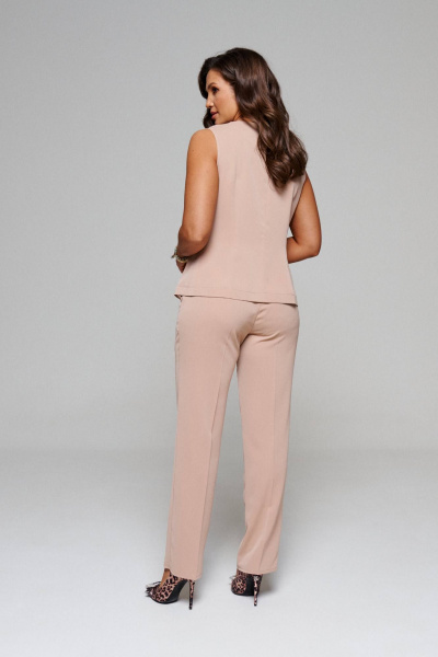 Блуза, брюки, топ Beautiful&Free 6156 капучино - фото 8