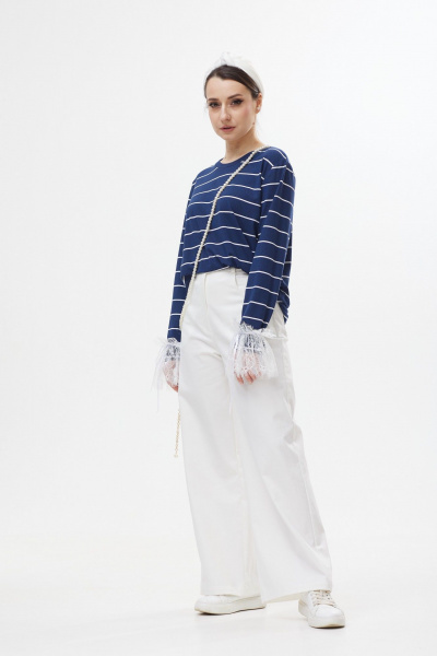 Лонгслив Colibri А334 синий - фото 2