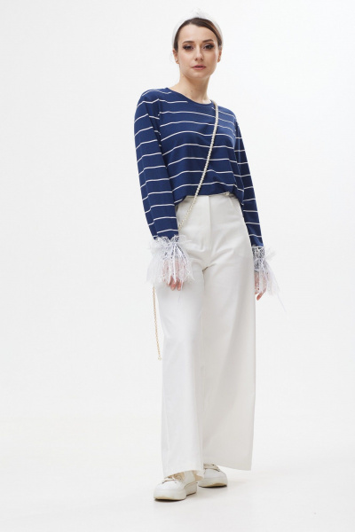 Лонгслив Colibri А334 синий - фото 1