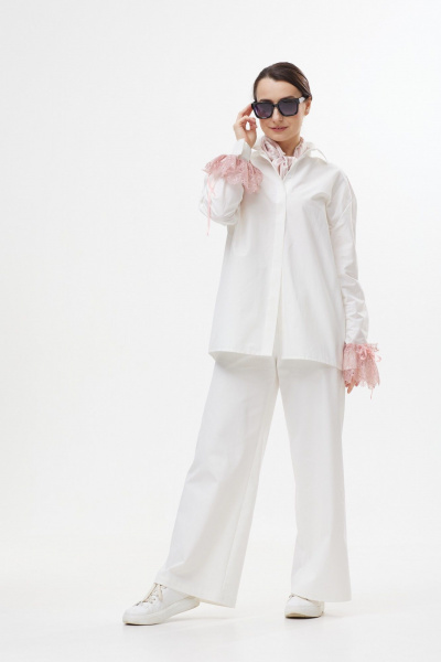 Рубашка Colibri А326 молочный - фото 4