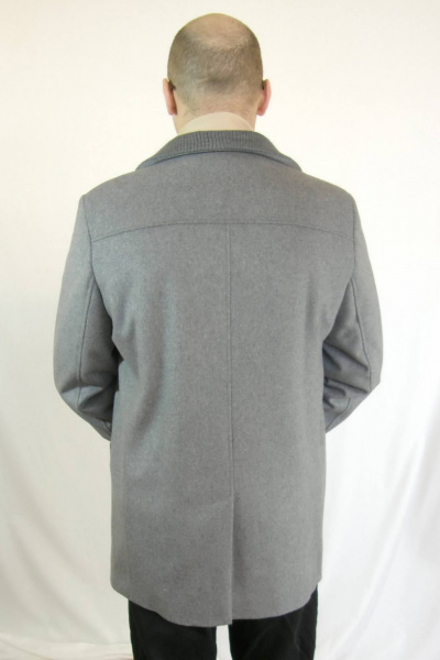 Полупальто мужское двубортное с утеплителем и логотипом DOMINION 1917D 9С141 182 - фото 2