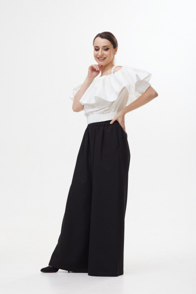 Брюки Colibri А323 черный - фото 10