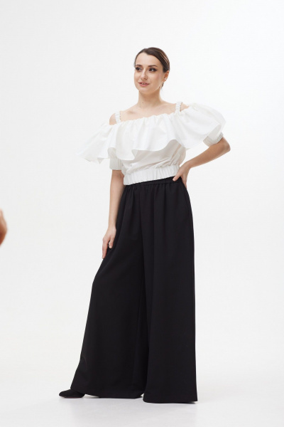 Брюки Colibri А323 черный - фото 3