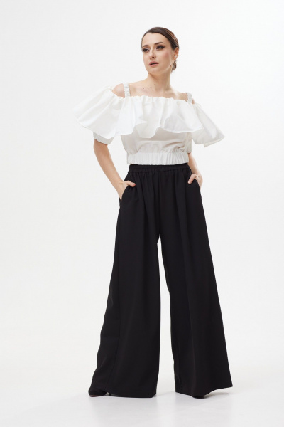 Брюки Colibri А323 черный - фото 2