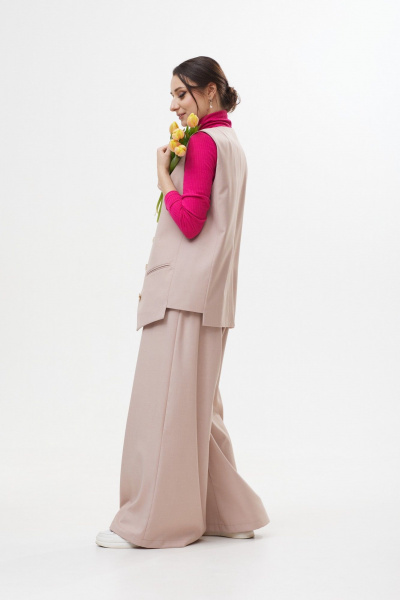 Жилет Colibri А327 коричневый - фото 2