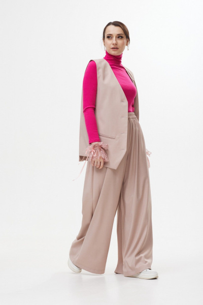 Жилет Colibri А327 коричневый - фото 1