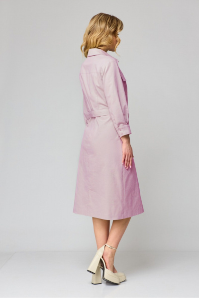 Платье Laikony L-961 пудра - фото 4